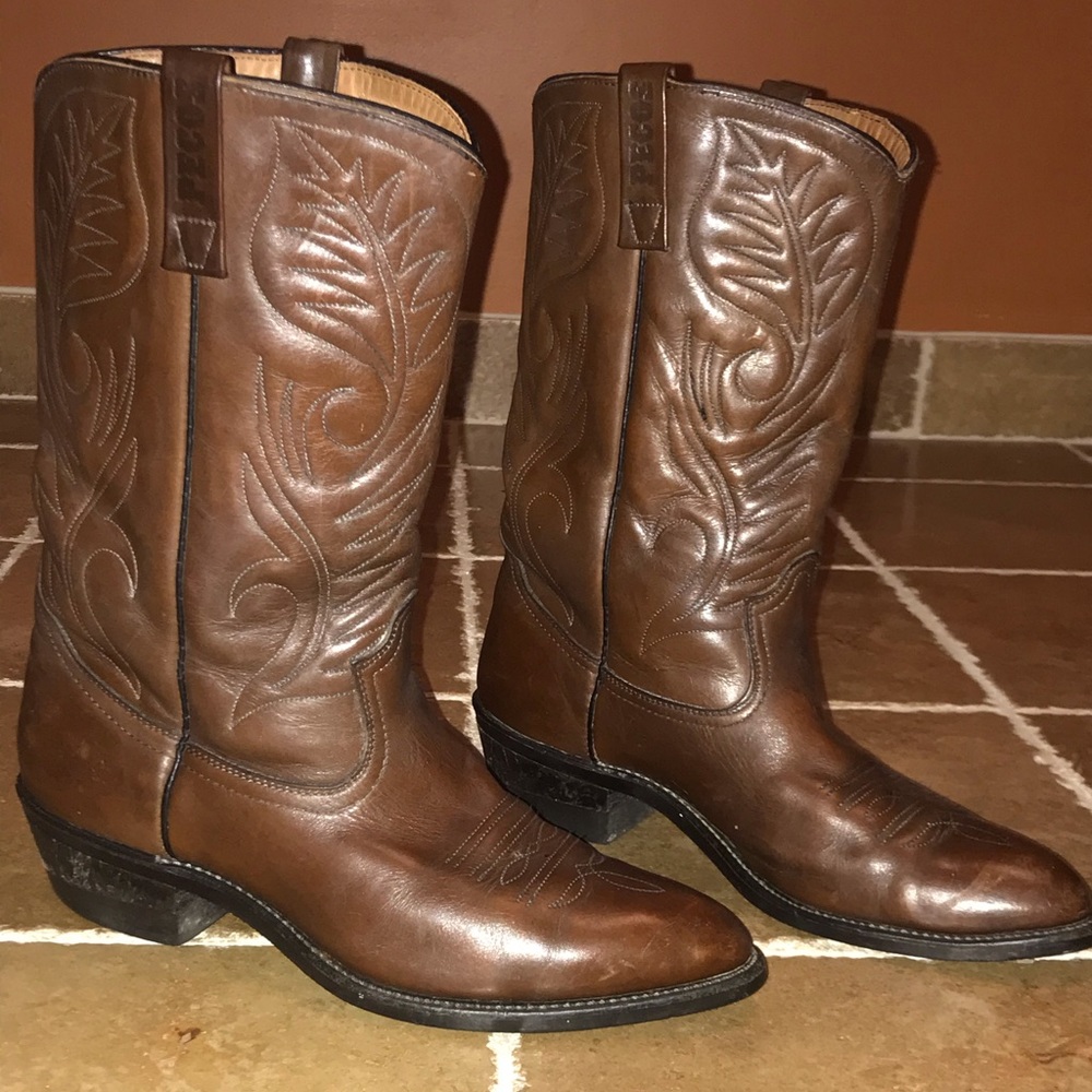 Vintage Red Wing Pecos Cowboy Boots 9801